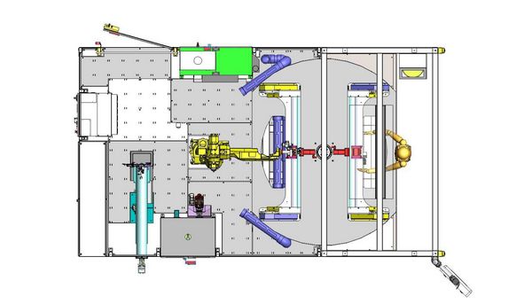 Entreprise automatisme industriel, ilot robotisé